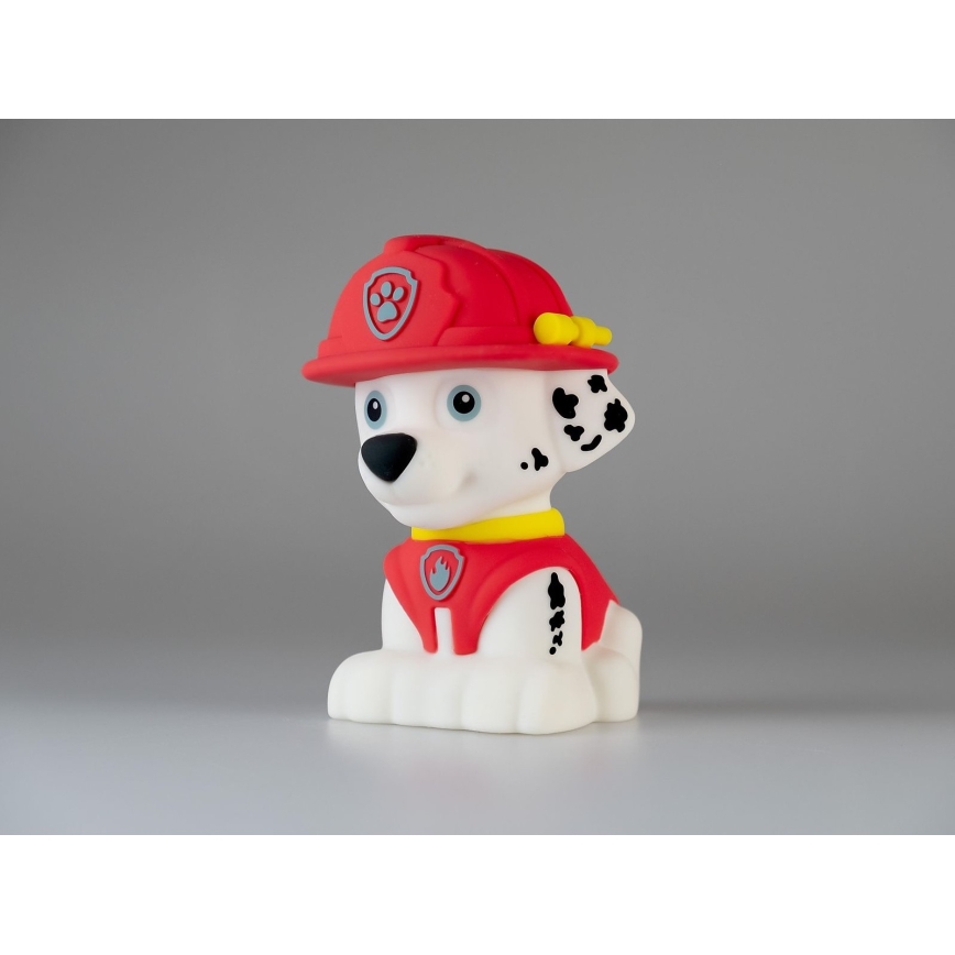 MegaLight - LED Ściemnialna ładowalna dziecięca lampa PAW PATROL MARSHALL LED/5V