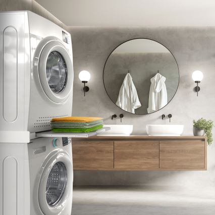 Meliconi 656114 - Moduł dystansowy do pralki i suszarki 70 cm biały