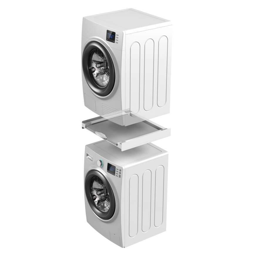 Meliconi 656114 - Moduł dystansowy do pralki i suszarki 70 cm biały