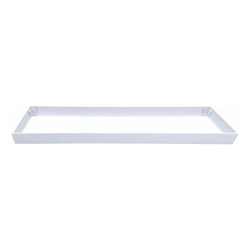 Metalowa rama montażowa do paneli LED STELLA 120x30 cm, biała