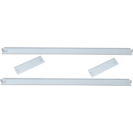 Metalowa rama montażowa do paneli LED STELLA 120x30 cm, biała