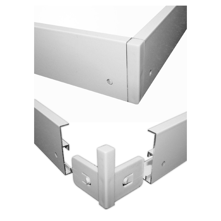 Metalowa ramka do montażu paneli LED CHRIS 1200x300 mm