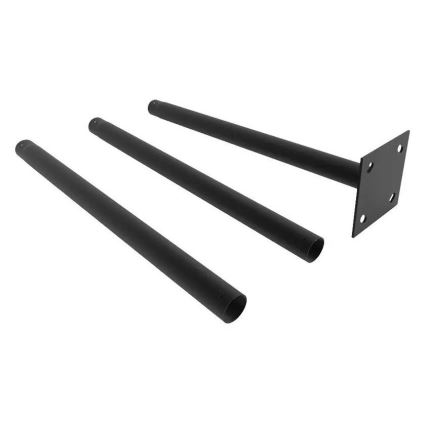Metalowy pręt ze stojakiem do lampy solarnej 3 m
