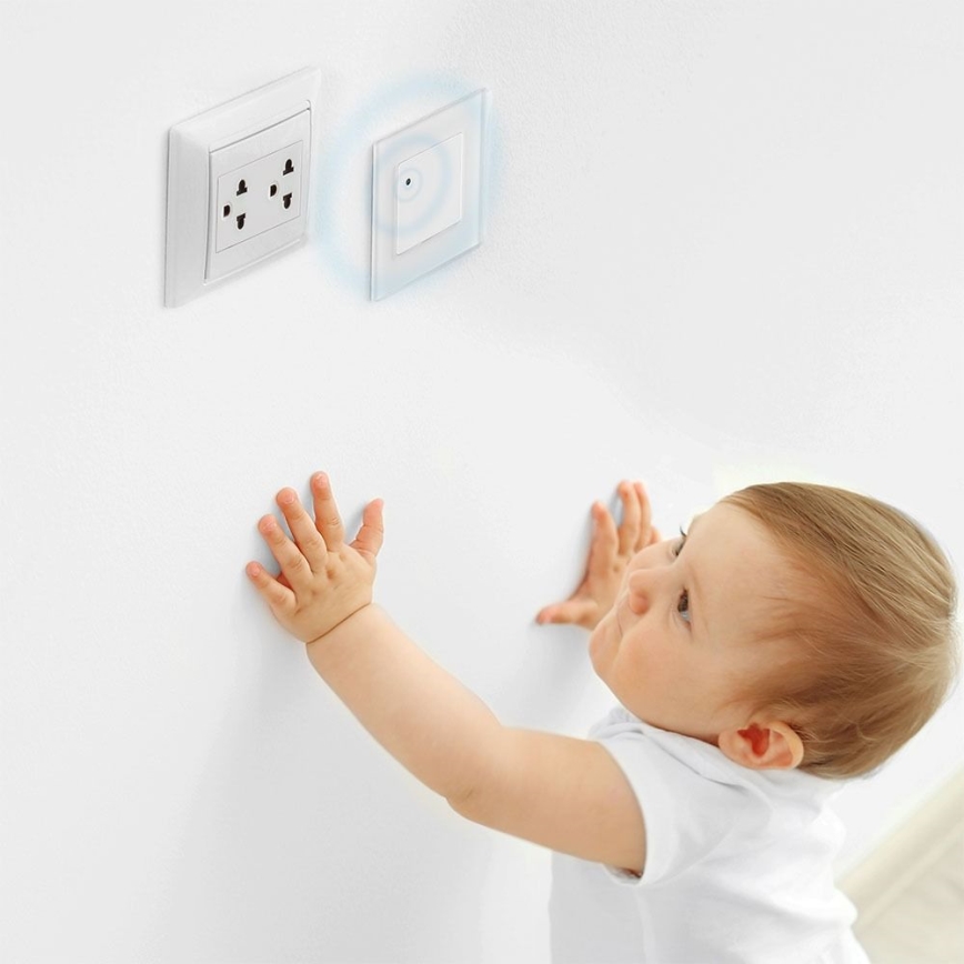 Mikrofalowy czujnik ruchu 180° 300W/230V biały