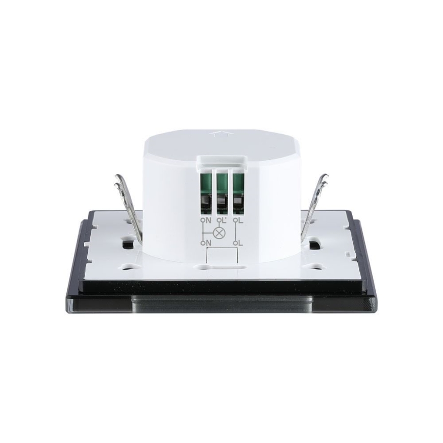 Mikrofalowy czujnik ruchu 180° 300W/230V czarny