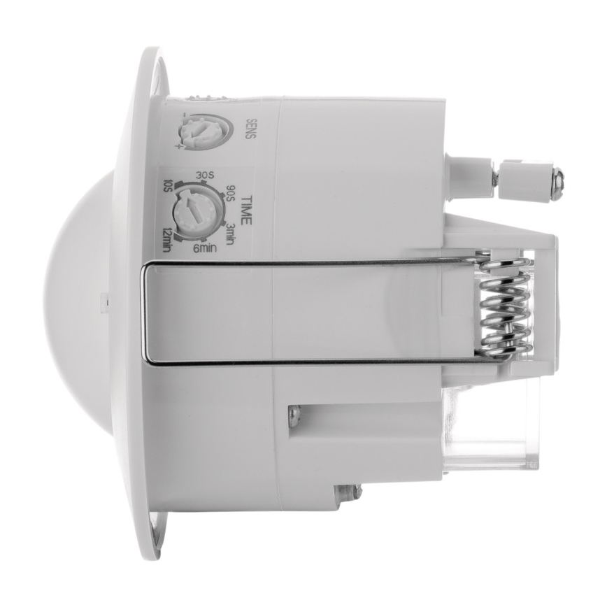 Mikrofalowy czujnik ruchu wpuszczany MW B 360° 1200W/230V biały