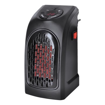Mini wentylator z ceramicznym elementem grzewczym do gniazda 350W/230V