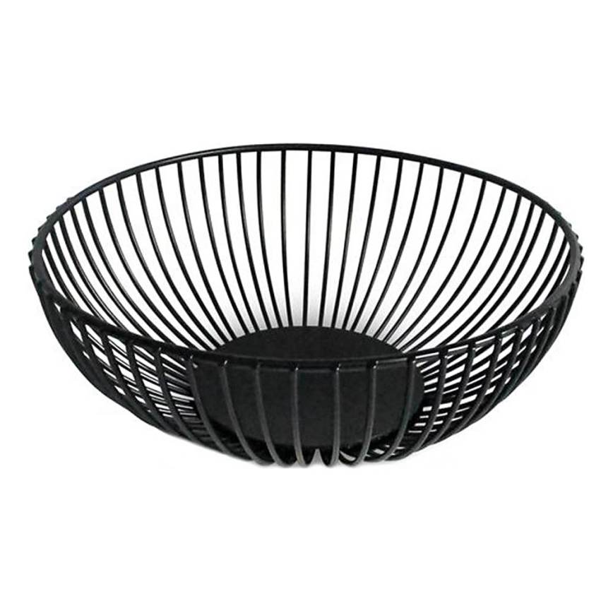 Miska na owoce KITCHISIMO, śr. 18 cm, czarna