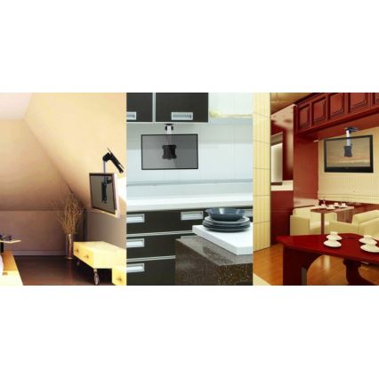 MK FLORIA MKF-17DS220 - Uchwyt sufitowy do telewizora 46 czarny