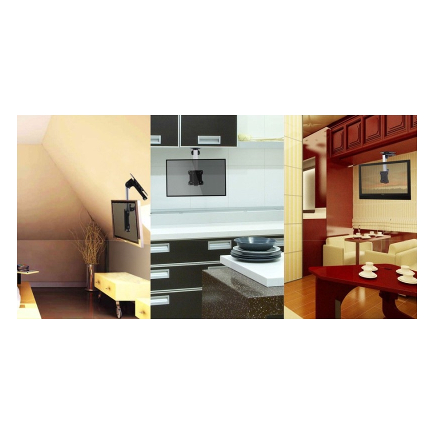 MK FLORIA MKF-17DS220 - Uchwyt sufitowy do telewizora 46 czarny