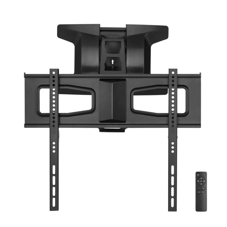 MK FLORIA MKF-21DM647 - Uchwyt ścienny na telewizor z przegubem 70 czarny + pilot zdalnego sterowania