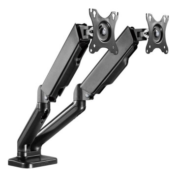 MK FLORIA MKF-21DP113S2 - Regulowany uchwyt na dwa monitory 32