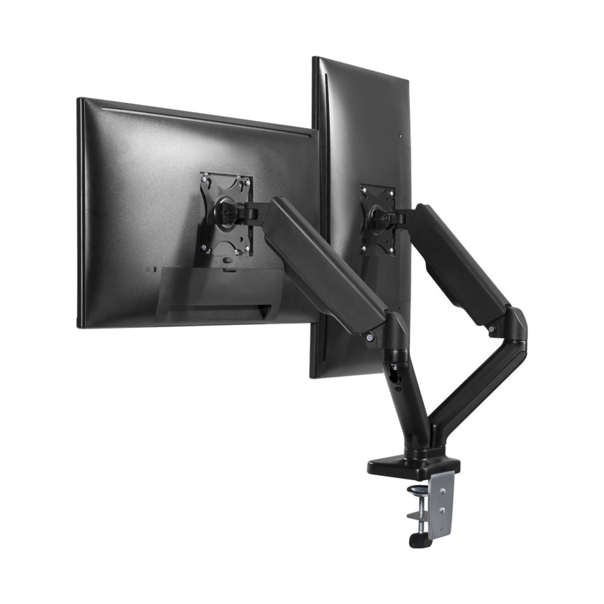 MK FLORIA MKF-21DP113S2 - Regulowany uchwyt na dwa monitory 32 czarny