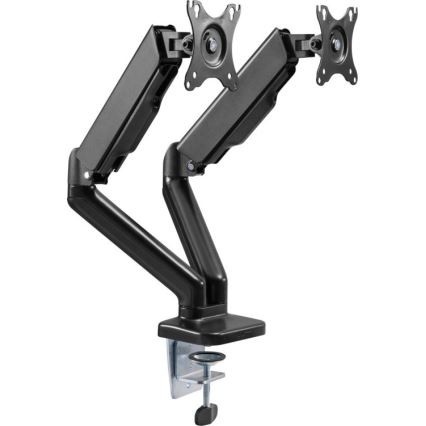 MK FLORIA MKF-21DP113S2 - Regulowany uchwyt na dwa monitory 32 czarny