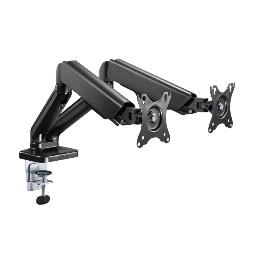 MK FLORIA MKF-21DP113S2 - Regulowany uchwyt na dwa monitory 32 czarny