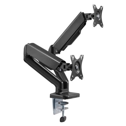 MK FLORIA MKF-21DP113S2 - Regulowany uchwyt na dwa monitory 32 czarny