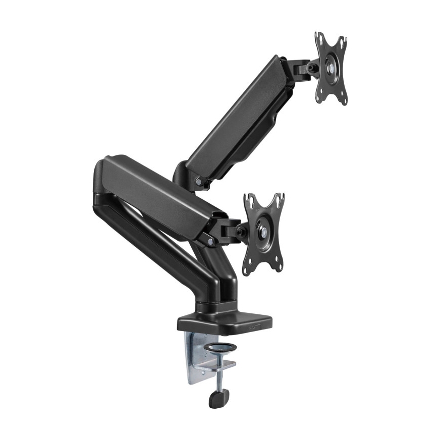 MK FLORIA MKF-21DP113S2 - Regulowany uchwyt na dwa monitory 32 czarny