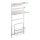 MK FLORIA MKF-21MG02W - Magnetyczny organizer 67,5x31 cm biały