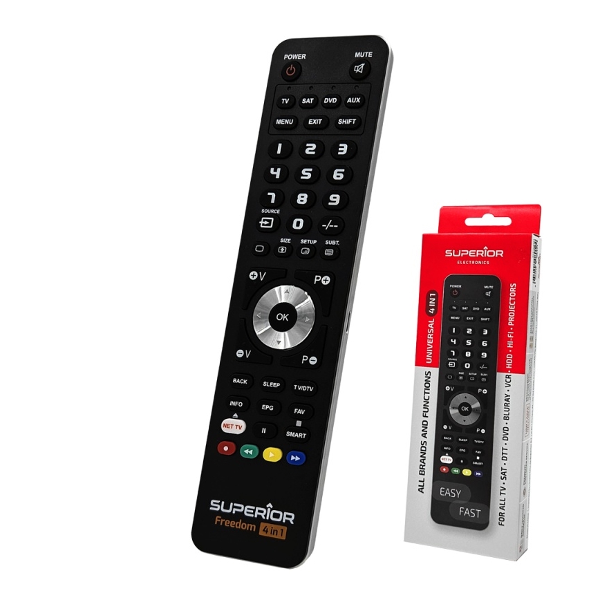 MK FLORIA Superior FREEDOM 4w1 USB - Pilot zdalnego sterowania 4w1 USB