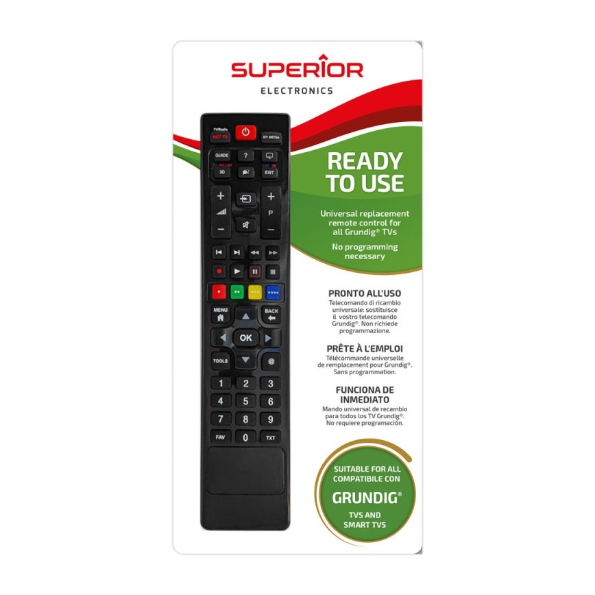 MK FLORIA Superior RC UNI TV Grundig - Zapasowy pilot do telewizora marki Grundig