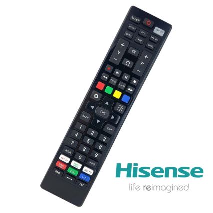 MK FLORIA Superior RC UNI TV Hisense - Zapasowy pilot do telewizora marki HISENSE