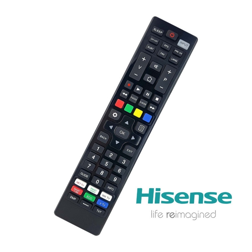 MK FLORIA Superior RC UNI TV Hisense - Zapasowy pilot do telewizora marki HISENSE