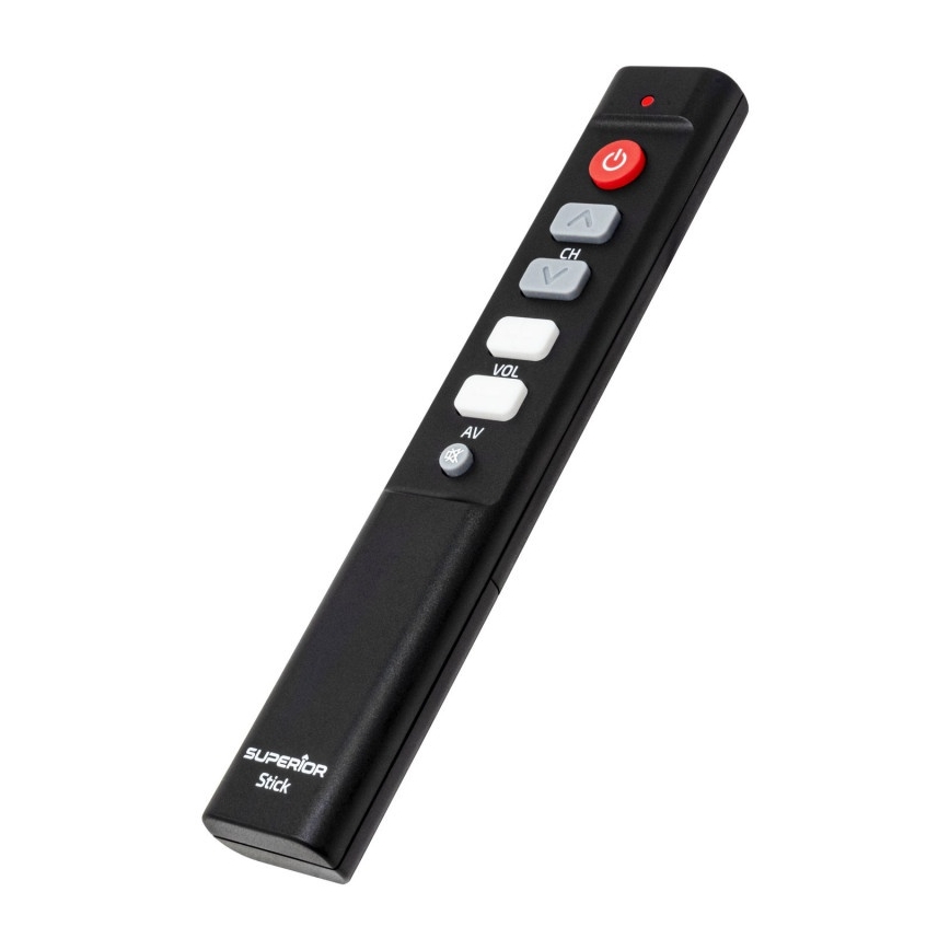 MK FLORIA Superior STICK - Pilot zdalnego sterowania do TV/audio/wideo 2xAAA