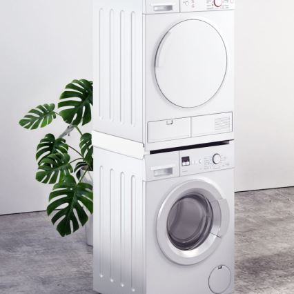 MK FLORIA Superior Tower Slim - adapter do pionowego ustawienia pralki i suszarki 66 cm biały