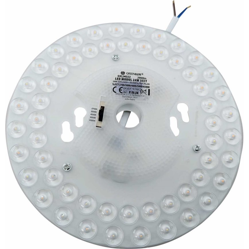 Moduł magnetyczny LED LED/24W/230V śr. 17,5 cm 2700/3000/4000/5000/6500K