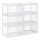Modułowy regał z przegródkami BOXIFY biały