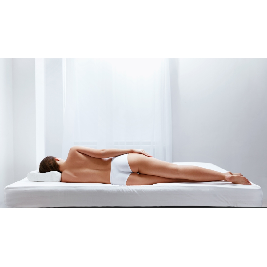 Monarch - Nakładka na materac ortopedyczny MONZA 90x200 cm pokrowiec Silver Medicott