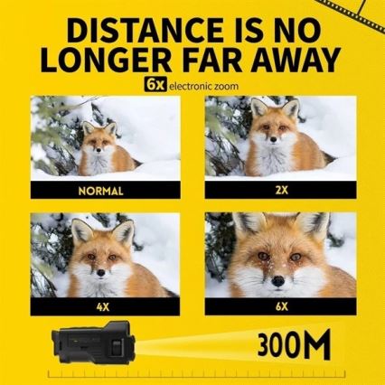 Monokular z noktowizorem 6x25, 2000 mAh