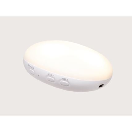 Moonie - Przytulanka usypiająca z melodią i światłem, foka Organic Polar