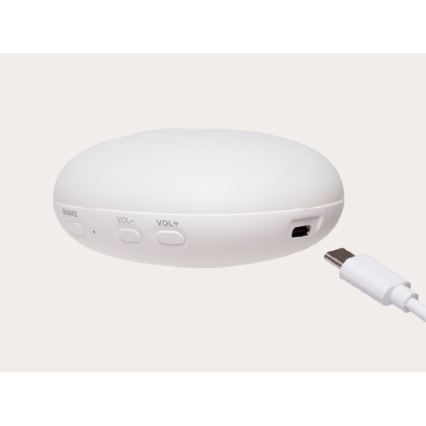 Moonie - Przytulanka usypiająca z melodią i światłem foka organic sand