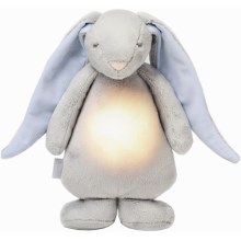 Moonie - Zabawka do przytulania z melodyjką i światełkiem króliczek niebo