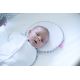 MOTHERHOOD - Ergonomiczna poduszka stabilizująca dla noworodków CLASSICS szara