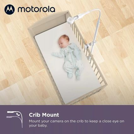 Motorola VM65X - Inteligentna akumulatorowa elektroniczna niania Wi-Fi