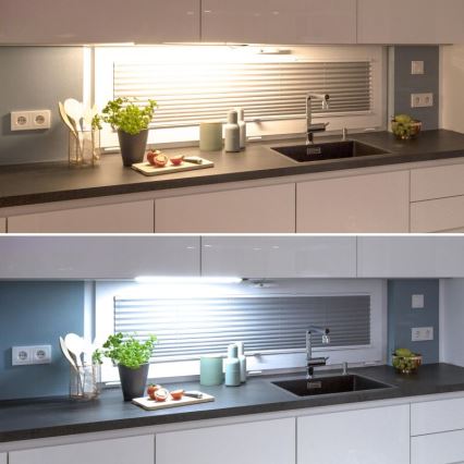 Müller-Licht - ściemnialna oprawa podszafkowa LED z czujnikiem ruchu OLUS LED/11W/230V 3000/4000K