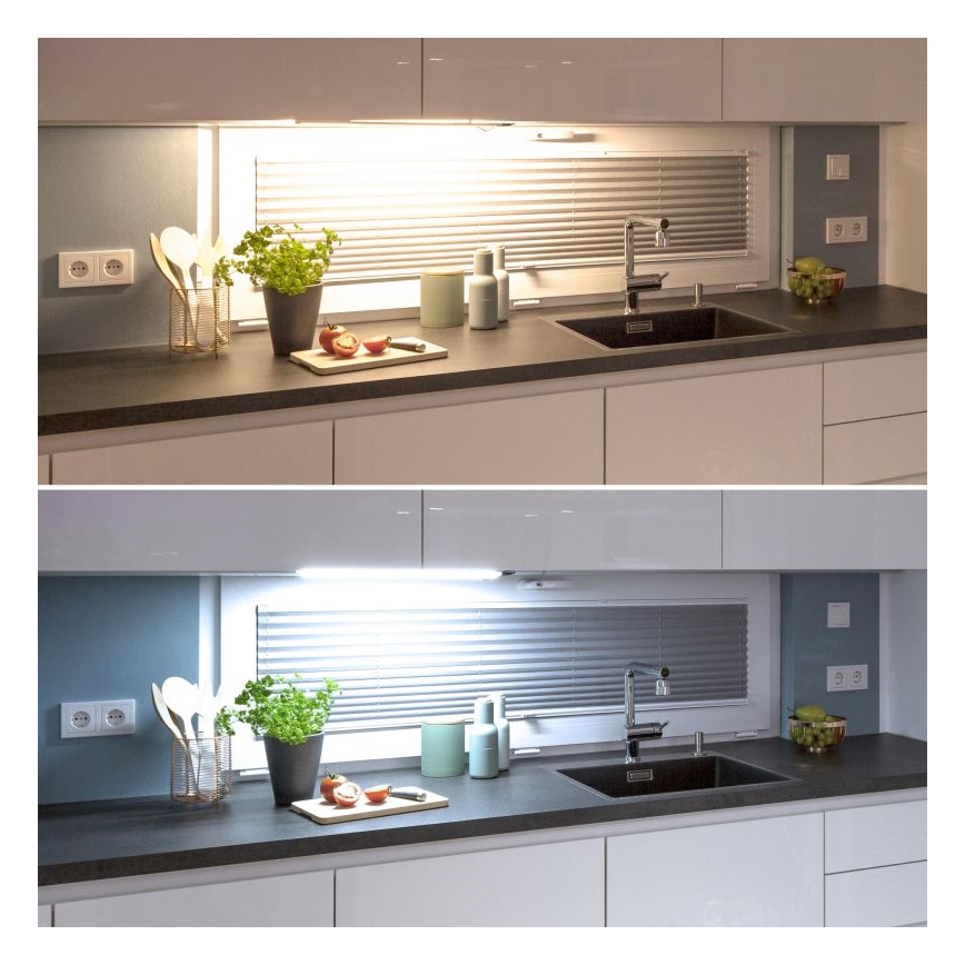 Müller-Licht - ściemnialna oprawa podszafkowa LED z czujnikiem ruchu OLUS LED/11W/230V 3000/4000K