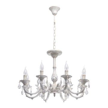 MW-LIGHT - Żyrandol na łańcuchu AURORA 8xE14/40W/230V