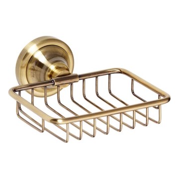 Mydelniczka 14x6,5 cm — eleganckie wykończenie w kolorze brązu