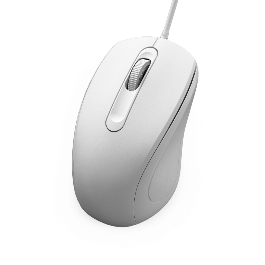 Mysz przewodowa 1200 DPI biały