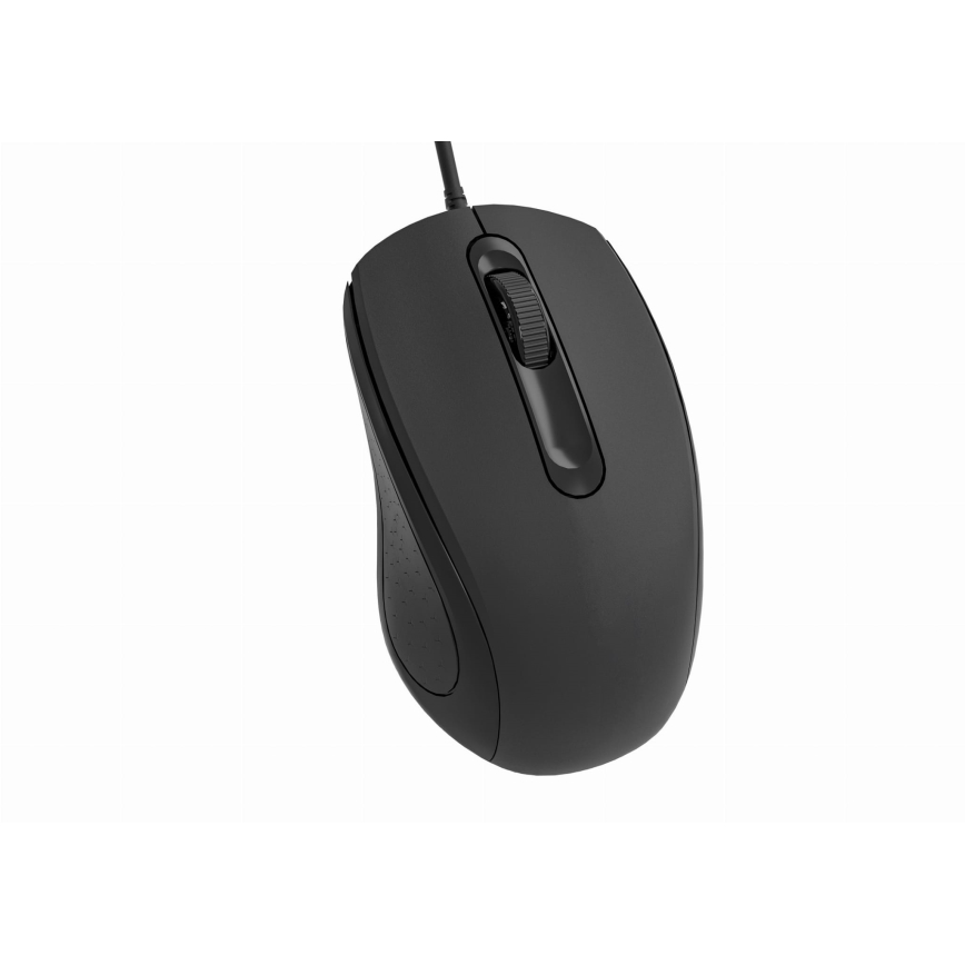 Mysz przewodowa 1200 DPI USB-C czarny