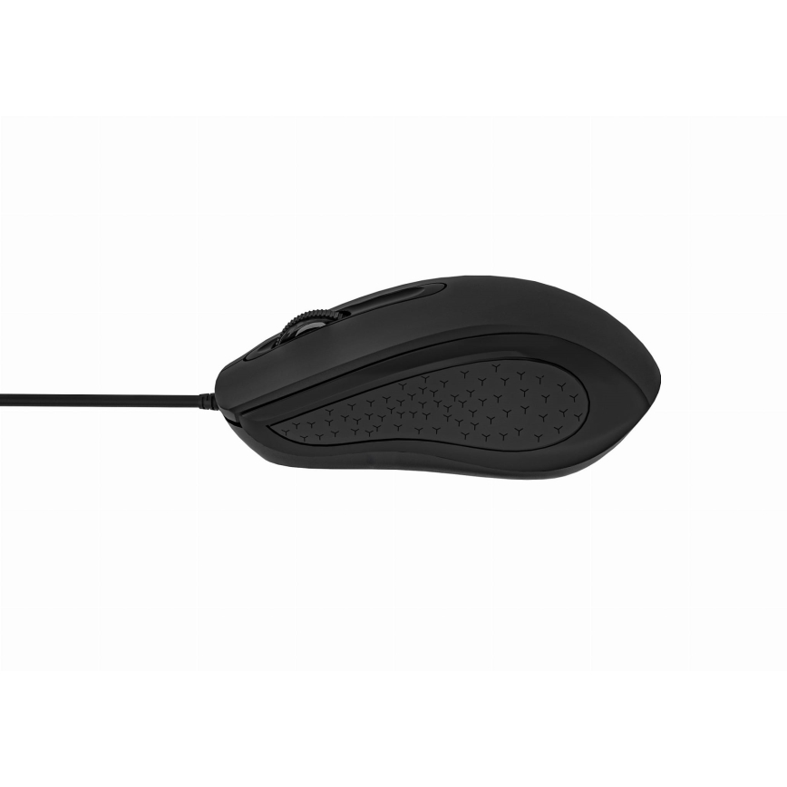 Mysz przewodowa 1200 DPI USB-C czarny