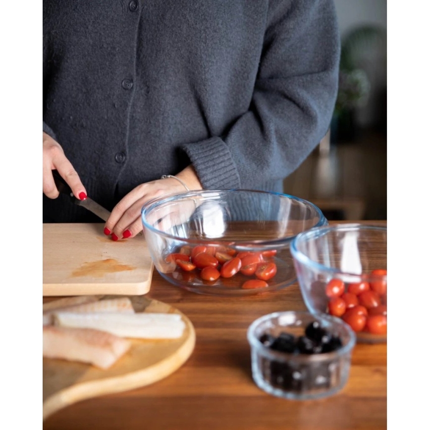 Naczynie żaroodporne do zapiekania PYREX 3 l z pokrywką