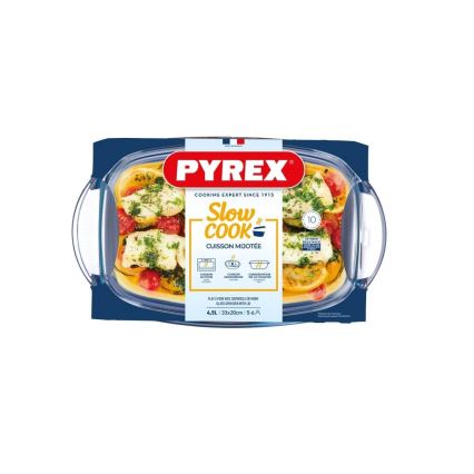 Naczynie żaroodporne z pokrywą PYREX 4,5 l