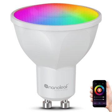 Nanoleaf - LED RGBCW Żarówka ściemnialna ESSENTIALS GU10/5W/230V 2700-6500K CRI 90