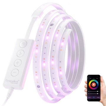 Nanoleaf - LED RGBW Ściemnialna taśma ESSENTIALS 2700-6500K Wi-Fi 2m