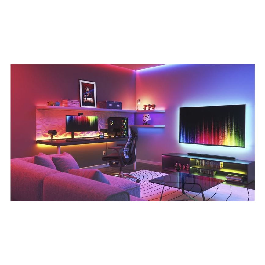 Nanoleaf - LED RGBW Ściemnialna taśma ESSENTIALS 2700-6500K Wi-Fi 2m