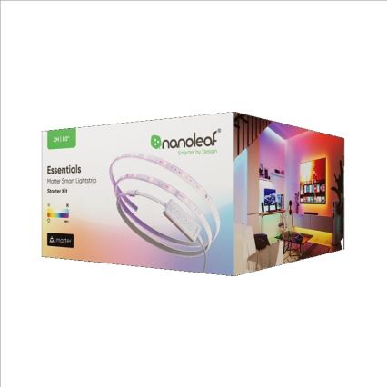 Nanoleaf - LED RGBW Ściemnialna taśma ESSENTIALS 2700-6500K Wi-Fi 2m